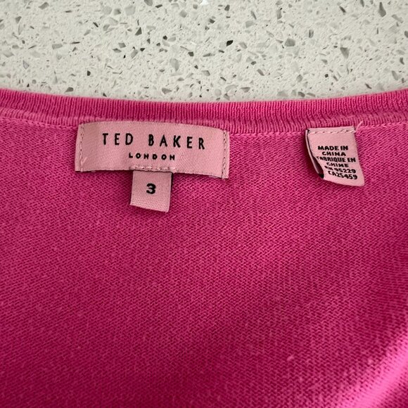 Ted baker pink cardigan size M - Picture 6 of 10